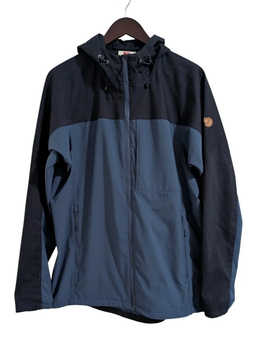 Fjallraven Abisko Midsummer Jacket Men's XL Blue Dark Navy Outdoor Hiking